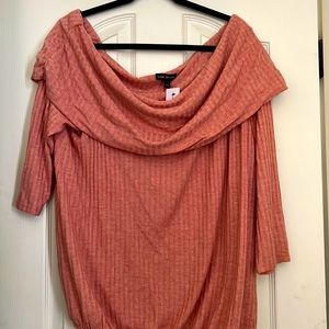 Lane Bryant plus size off the shoulder sweater size 22/24